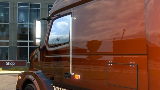 American truck simulator Mod Volvo VNL 670 смотреть онлайн