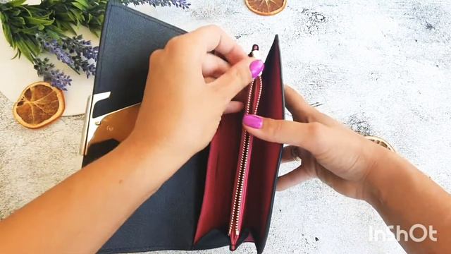 Женский клатч Louis Vuitton из натуральной кожи, цвет черный смотреть онлайн