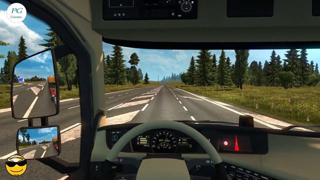 Euro Truck Simulator 2.часть #9 - Вольное плавание . смотреть онлайн