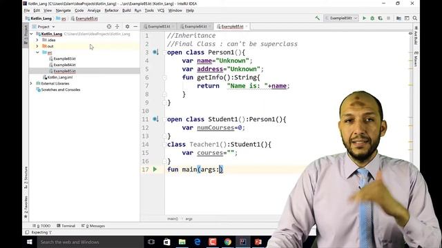 70 Android Kotlin OOP Inheritance and open classes vs final classes смотреть онлайн