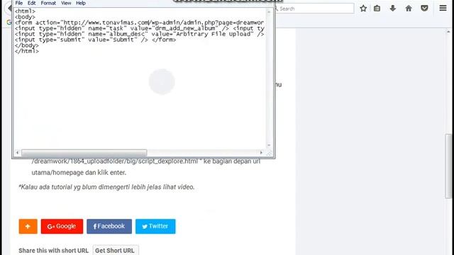 Cara Deface Wordpress content ( Exploit ) смотреть онлайн