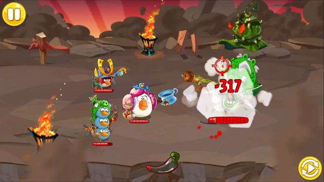 Angry Birds Epic: (all boss fight) Magic Shield 1, 2, 3, 4, 5 смотреть онлайн