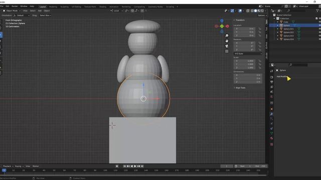 CURSO DE BLENDER PARA IMPRESION 3D - 2 MODIFICAR OBJETOS E INTRO A BOOLEANAS смотреть онлайн