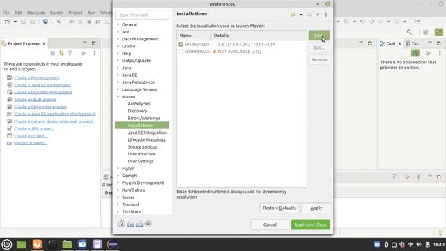 Maven: Configurando o Apache Maven no eclipse смотреть онлайн