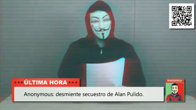Anonymous desmienten el secuestro de Alan Pulido 2016 смотреть онлайн