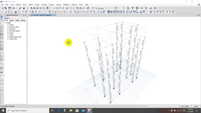 Etabs Full Tutorials for beginners | Pass and Design overstressed (OS) columns in etabs | Lec 19 смотреть онлайн