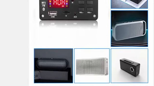 12 В 50 Вт усилитель MP3 декодер плата Bluetooth 5 0 смотреть онлайн