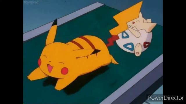 Togepi playing with pikachu in pokemon gif смотреть онлайн