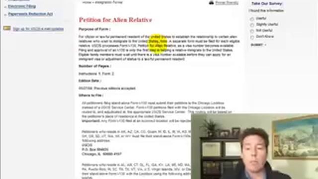Online Forms I-130 Video Part-2 USCIS Immigration Lawyer Mark C Daly смотреть онлайн