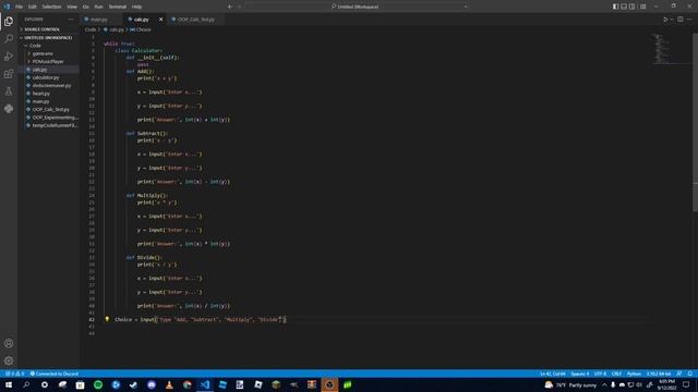 Python For Beginners - Calculator смотреть онлайн