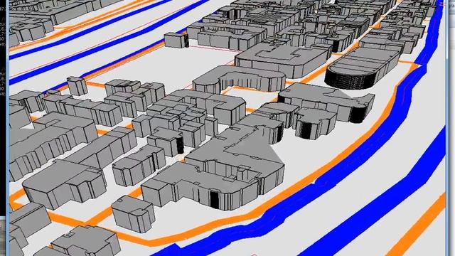 Open Street Map rendering with OpenGL, 2nd try смотреть онлайн