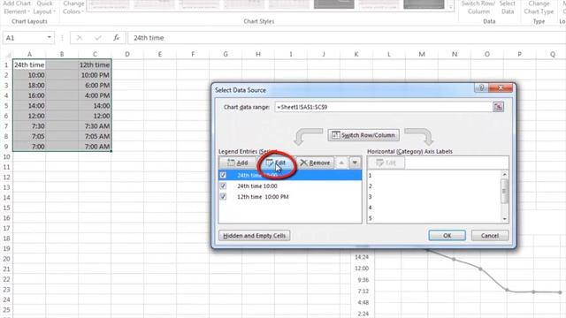 How to Set X and Y Axis in Excel смотреть онлайн