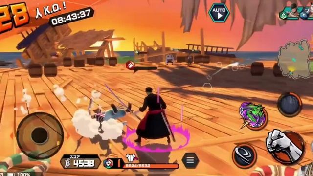 NEXT EXTREME ZORO ONIGASHIMA !! (GAMEPLAY MODE SURVIVAL) смотреть онлайн