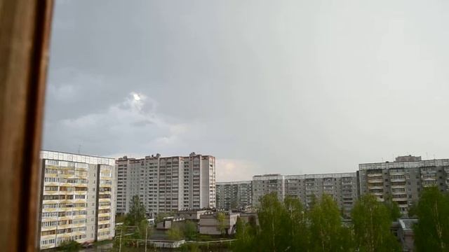 Дождик в Йошкар-Оле ,15 мая 2013 год. смотреть онлайн