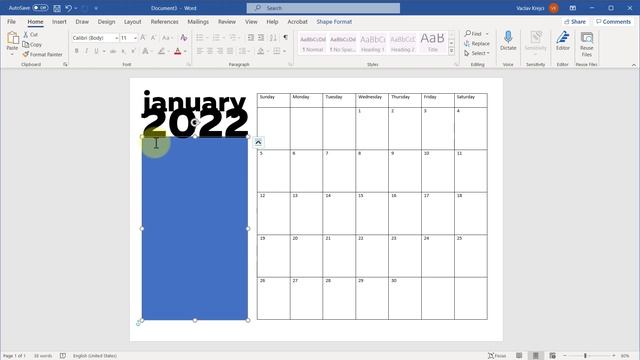 Calendar in Word in 5 minutes! Learn how to create calendar in Microsoft Word, simple tutorial смотреть онлайн