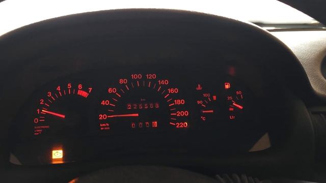 Opel Astra F GSi16V C18XE - First start after 5 months (1.8 16V 125hp) смотреть онлайн