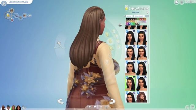 The Sims 4 : Showcasing My Favourite Maxis Match Hair CC смотреть онлайн