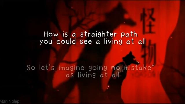 Yoasobi / Monster [怪物 English Ver.] Lyrics !! Let's sing !! смотреть онлайн