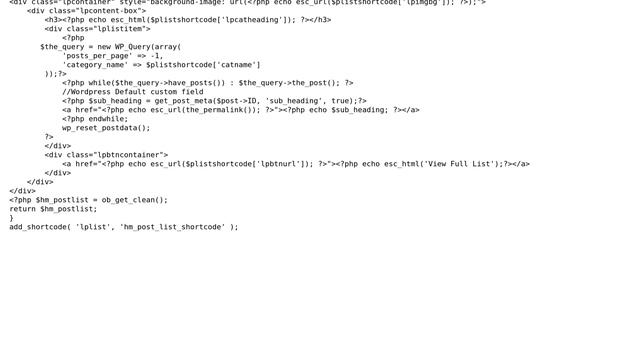 Wordpress: How can i show WordPress custom field data to my short code? смотреть онлайн