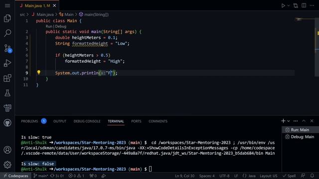 Java Basics: Ternary operator смотреть онлайн