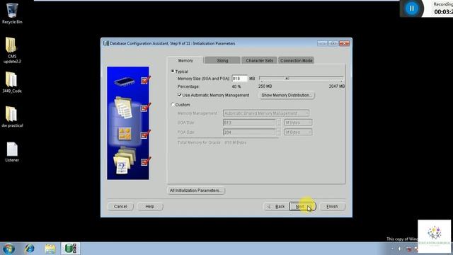 Creating DB using Oracle Data Warehouse | Oracle | Oracle Data Warehouse pract | Education Gurukul смотреть онлайн