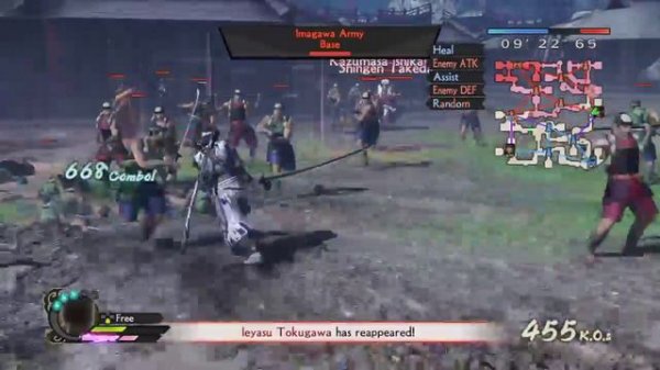 Samurai Warriors 4 Empires Gameplay