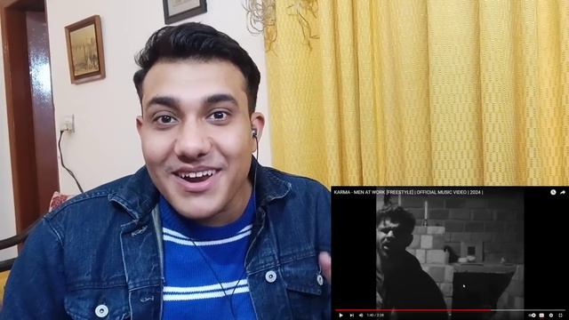 || KARMA || MEN AT WORK || REACT ||