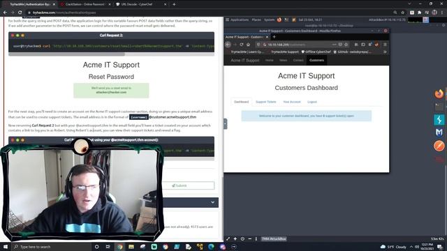 THM Authentication Bypass смотреть онлайн