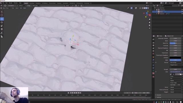 Карта нормалей (Normal map) в Blender 2.9.mp4 смотреть онлайн