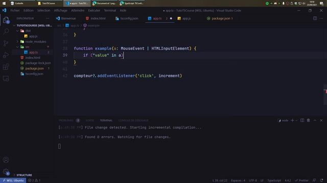 Apprendre TypeScript : Type Narrowing смотреть онлайн