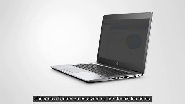 Utilisation de l'écran de confidentialité intégrée de HP Sure View avec le HP EliteBook 840 G3 смотреть онлайн