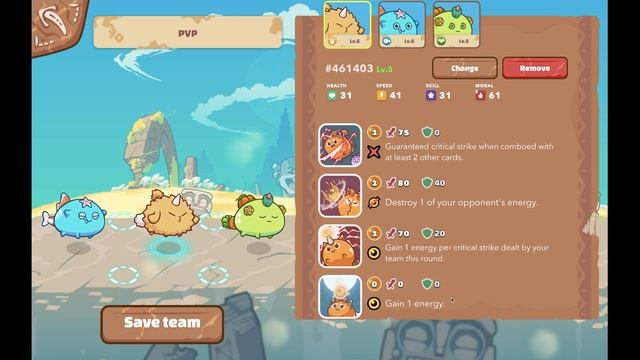 #5 КАК ЗАРАБОТАТЬ В AXIE INFINITY // ПЕРВЫЕ PVP И PVE БОИ В AXIE INFINITY // ОБЗОР ИНТЕРФЕЙСА ИГРЫ