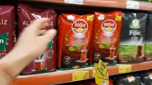 VLOG:Турецкий чай кофе. Как заварить турецкий чай. Шоппинг в Турции. Цена чая и кофе в Турции.
