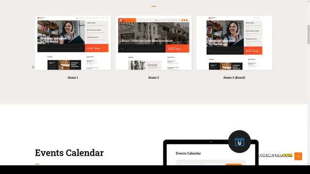 Scientia Public Library and Book Store Education WordPress Theme book club publisher Build Website смотреть онлайн