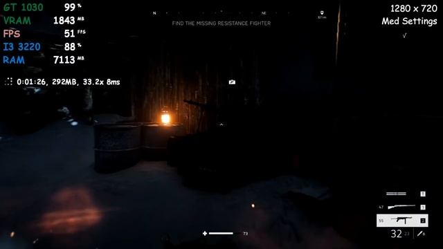Battlefield V [PC] - I3 3220 + GT 1030 смотреть онлайн