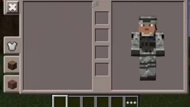 Minecraft PE - Soldier Skin Costume смотреть онлайн