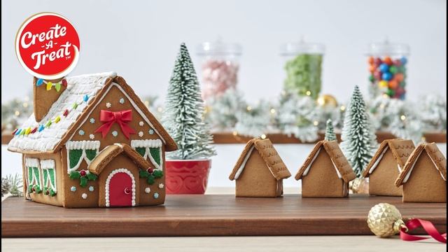 Create-A-Treat Gingerbread Village смотреть онлайн