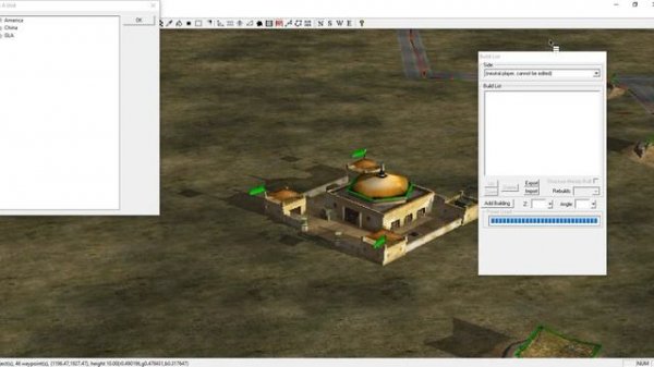 Создание карты WorldBuilder Generals Zero Hour