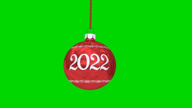 Футаж - Новогодние шары 2019, 2020, 2021, 2022, 2023, 2024, 2025 смотреть онлайн
