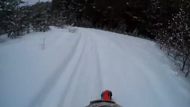 Лопацикл. На мотоцикле по снегу. Первые испытания смотреть онлайн