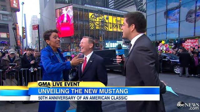 Ford Unveils the 2015 Mustang смотреть онлайн