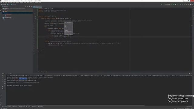 Beginners java 2018 -- Lesson 18 -- Objects, files, try catch...oh god so much смотреть онлайн