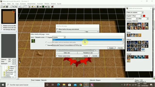 Warcraft 3 world editor tutorial Como cambiar el icono de un trabajador смотреть онлайн