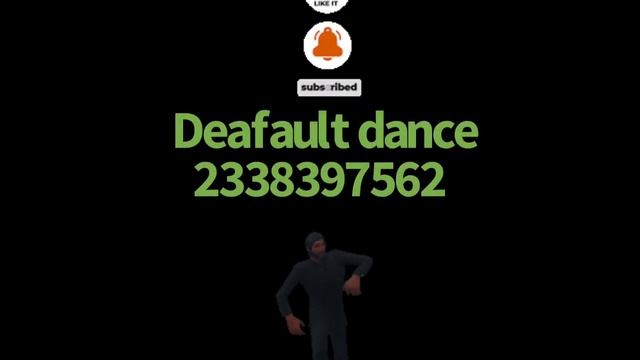 Roblox Default Dance ID смотреть онлайн