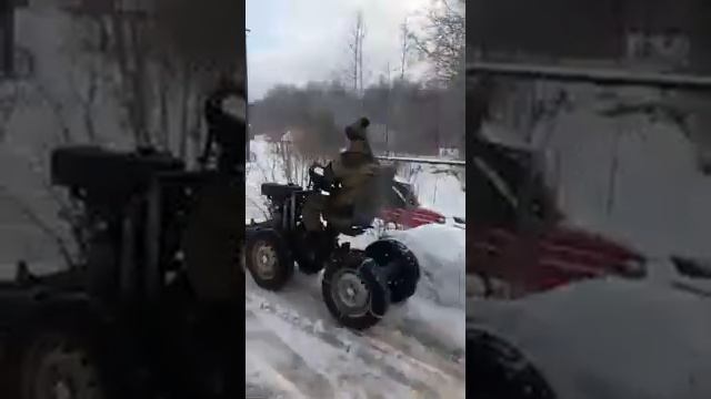 Минитрактор переломка