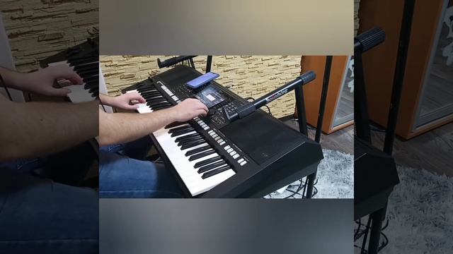 Цыганская песня Сарэ Патря YAMAHA PSR S775 смотреть онлайн