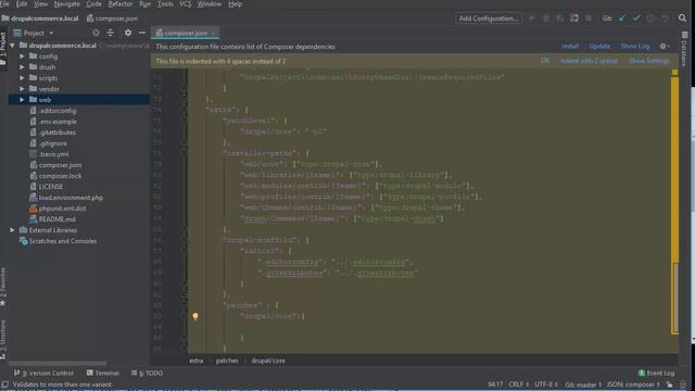 Установка Patch для Друпал через composer смотреть онлайн