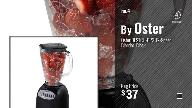 Top 10 Oster 12 Speed Blenders [2018]: Oster 6844 6-Cup Glass Jar 12-Speed Blender, Metallic Red смотреть онлайн