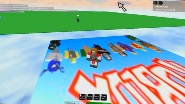 How to Super Jump without the tool on ROBLOX смотреть онлайн