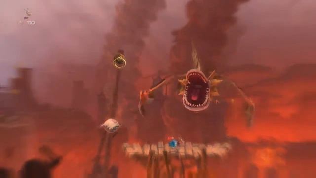 Прохождение Rayman Legends (100%) |Тот,кто дышит огнём!| #9 смотреть онлайн